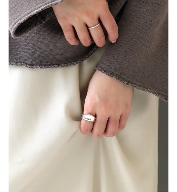 Spick and Span「【SAMH by LILAS】 Vカーブワイドリング SV」|リング|