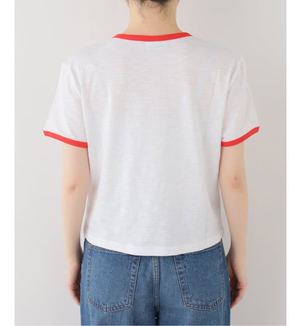 U by SPICK&SPAN「NOICE / ノイス W CRACKED RINGER T-SHIRTS」|Tシャツ・カットソー|