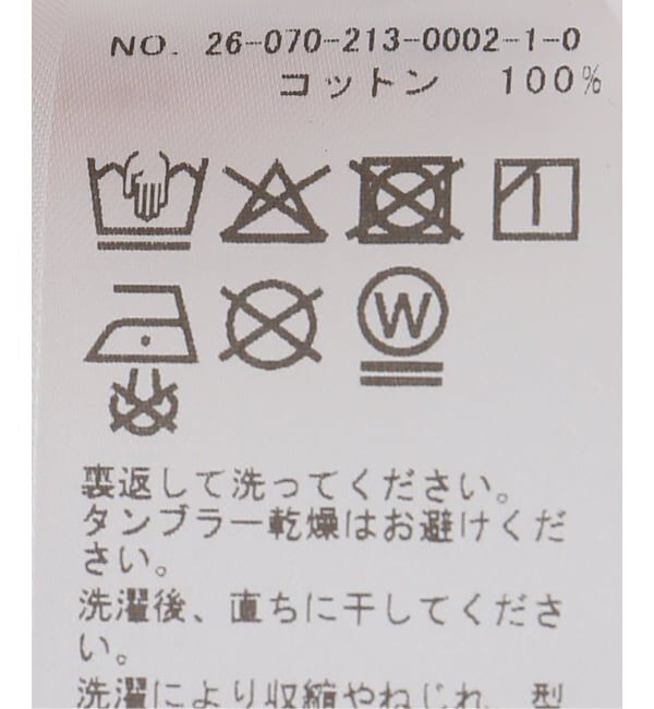 U by SPICK&SPAN「NOICE / ノイス W CRACKED RINGER T-SHIRTS」|Tシャツ・カットソー|