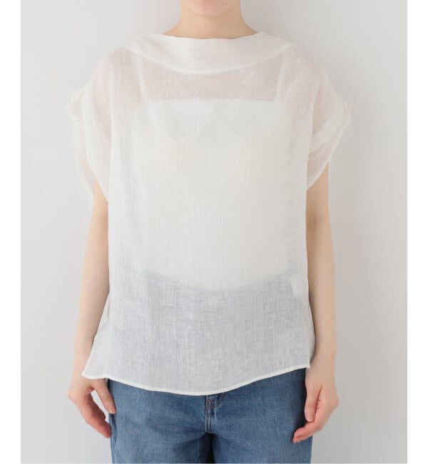 FRAMeWORK「enrica/エンリカ HANDWASHING ニュアンスブラウス」|シャツ・ブラウス|