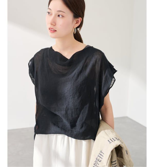 FRAMeWORK「enrica/エンリカ HANDWASHING ニュアンスブラウス」|シャツ・ブラウス|