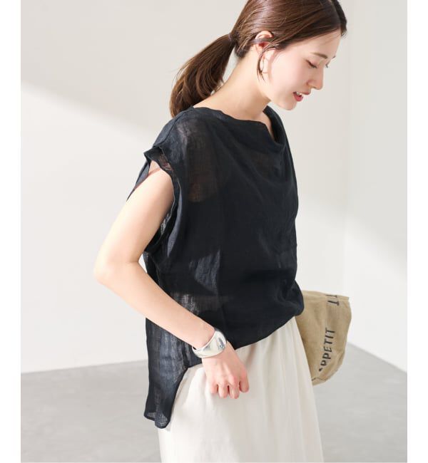 FRAMeWORK「enrica/エンリカ HANDWASHING ニュアンスブラウス」|シャツ・ブラウス|