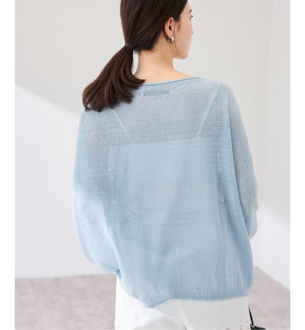 FRAMeWORK「≪追加≫ウォッシャブルニュアンスワイドプルオーバー 3」|ニット・セーター|