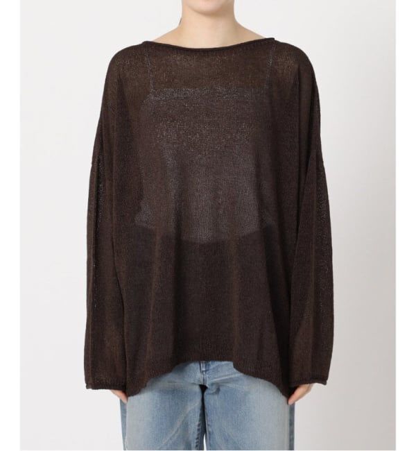 FRAMeWORK「≪追加≫ウォッシャブルニュアンスワイドプルオーバー 3」|ニット・セーター|