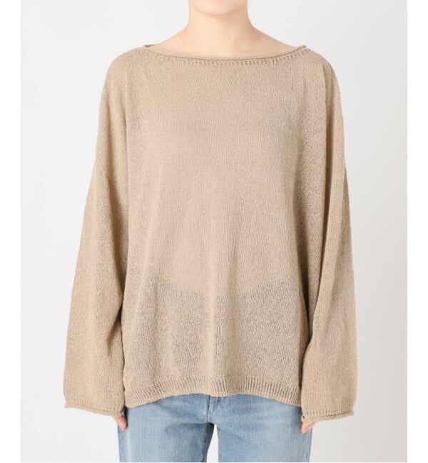 FRAMeWORK「≪追加≫ウォッシャブルニュアンスワイドプルオーバー 3」|ニット・セーター|
