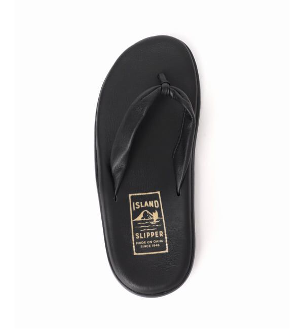 Spick and Span「《予約》ISLAND SLIPPER / アイランド スリッパ レザートングサンダル」|サンダル|