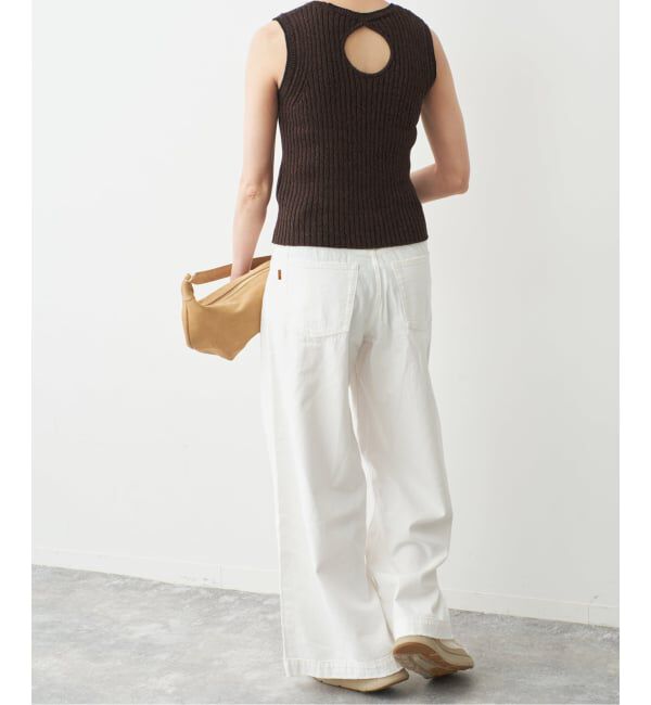 Spick and Span「ラミーコットンリブタンクプルオーバー」|ニット・セーター|