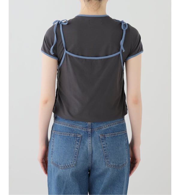 Spick and Span「Loro / ローロ Ringer Cami Layered Tee」|Tシャツ・カットソー|