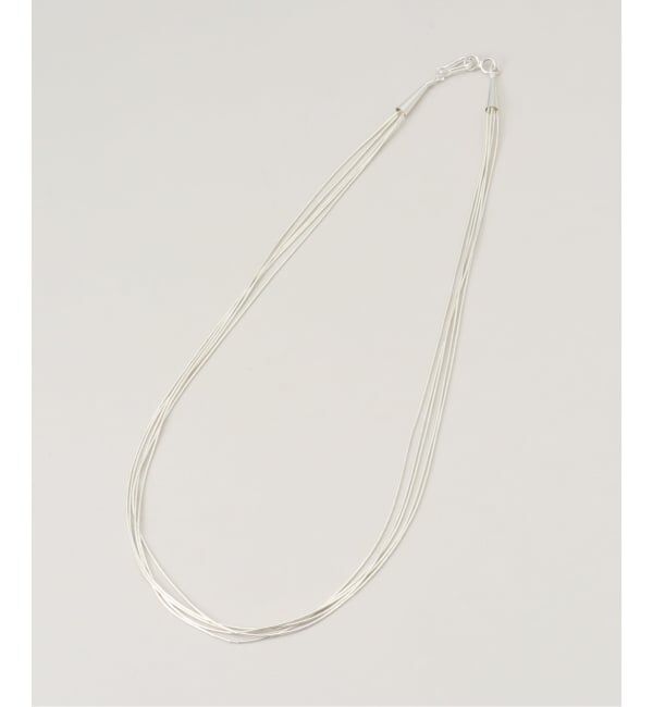 Spick and Span「Native SilverStreams / liquid silver necklace 45cm」|ネックレス|