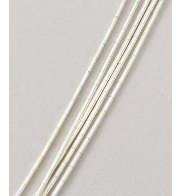 Spick and Span「Native SilverStreams / liquid silver necklace 45cm」|ネックレス|