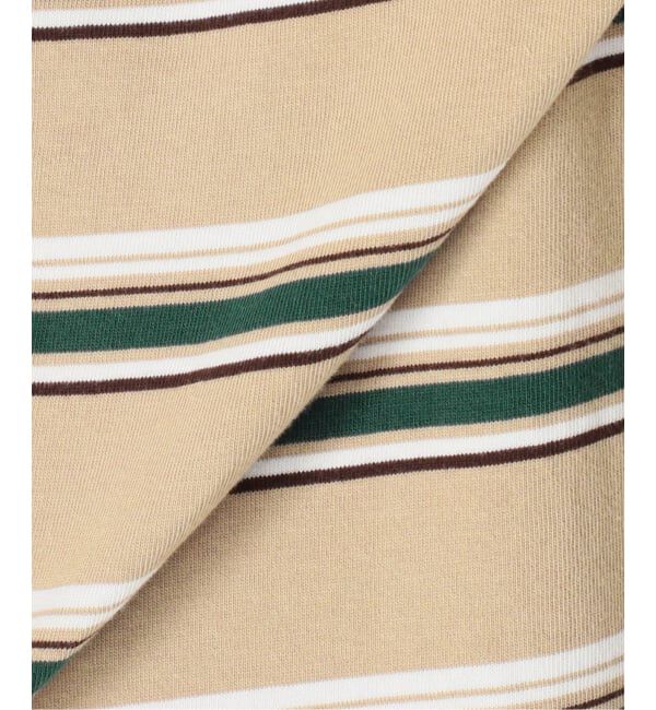 Spick and Span「《予約》マルチボーダーポロシャツワンピース」|ワンピース|