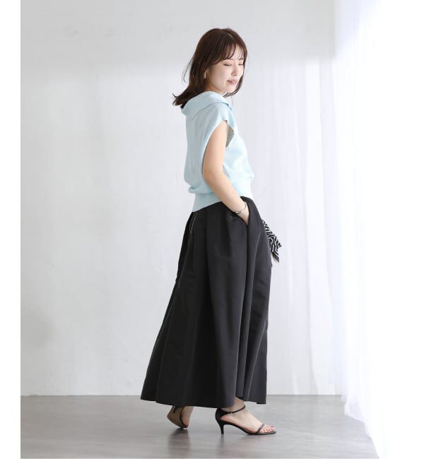  「《予約》【洗える】オープンカラープルオーバー」|ニット・セーター|