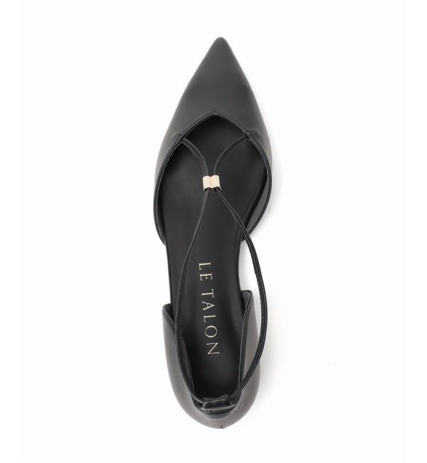  「《追加》ポインテッドメタルクロスストラップフラット」|その他|