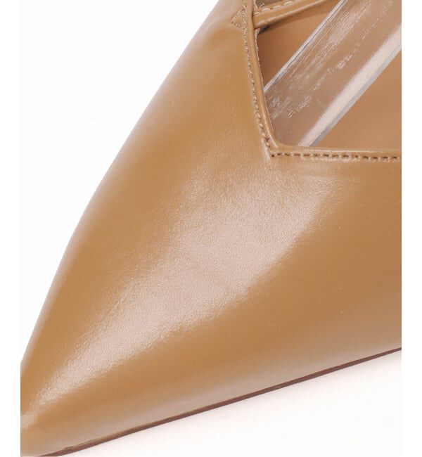  「《追加》ポインテッドメタルクロスストラップフラット」|その他|