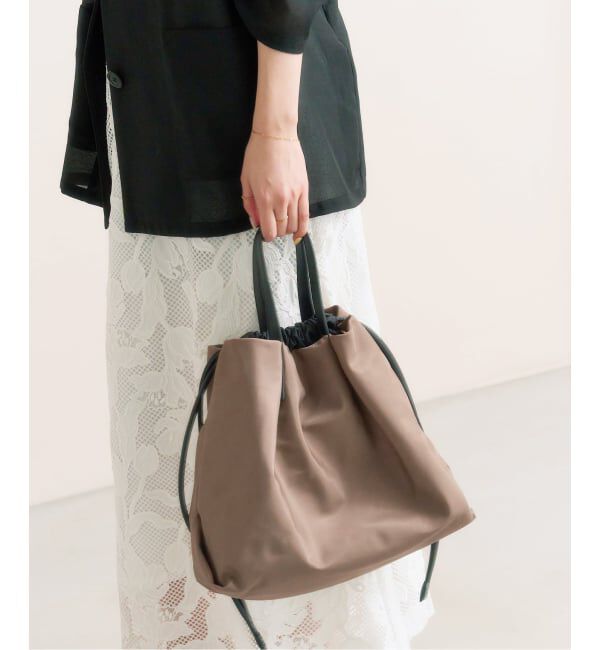  「LETALON 2WAYギャザーナイロントート」|トートバッグ|