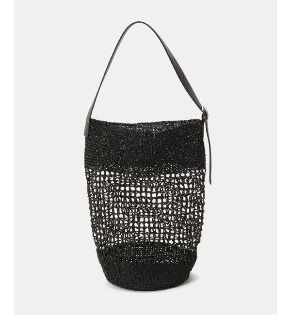 GRISE「toca/トーカ cylinder bag」|トートバッグ|ブラック