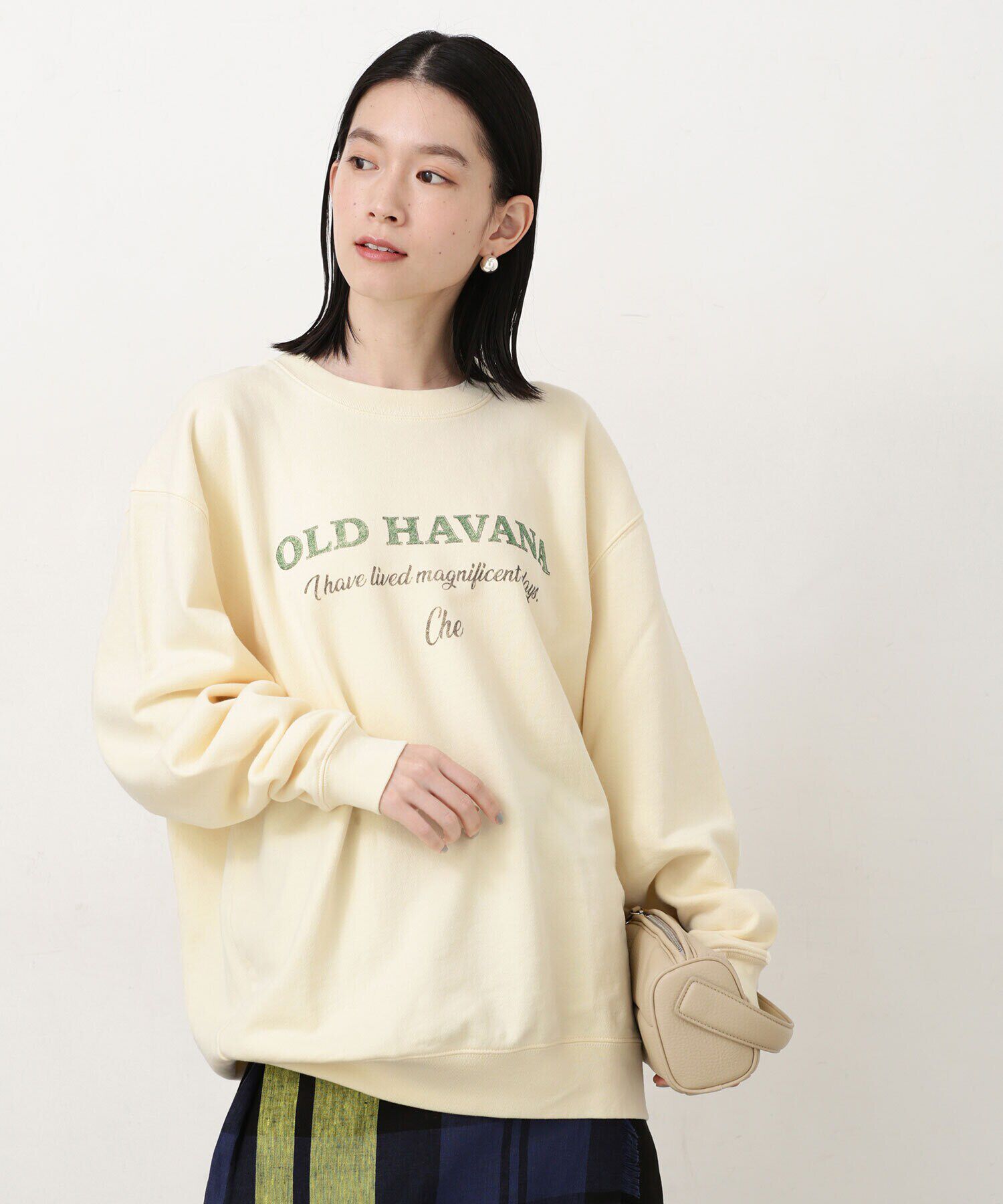 nano･universe「Odub/別注 プリントスウェット」|Tシャツ・カットソー|ナチュラル6