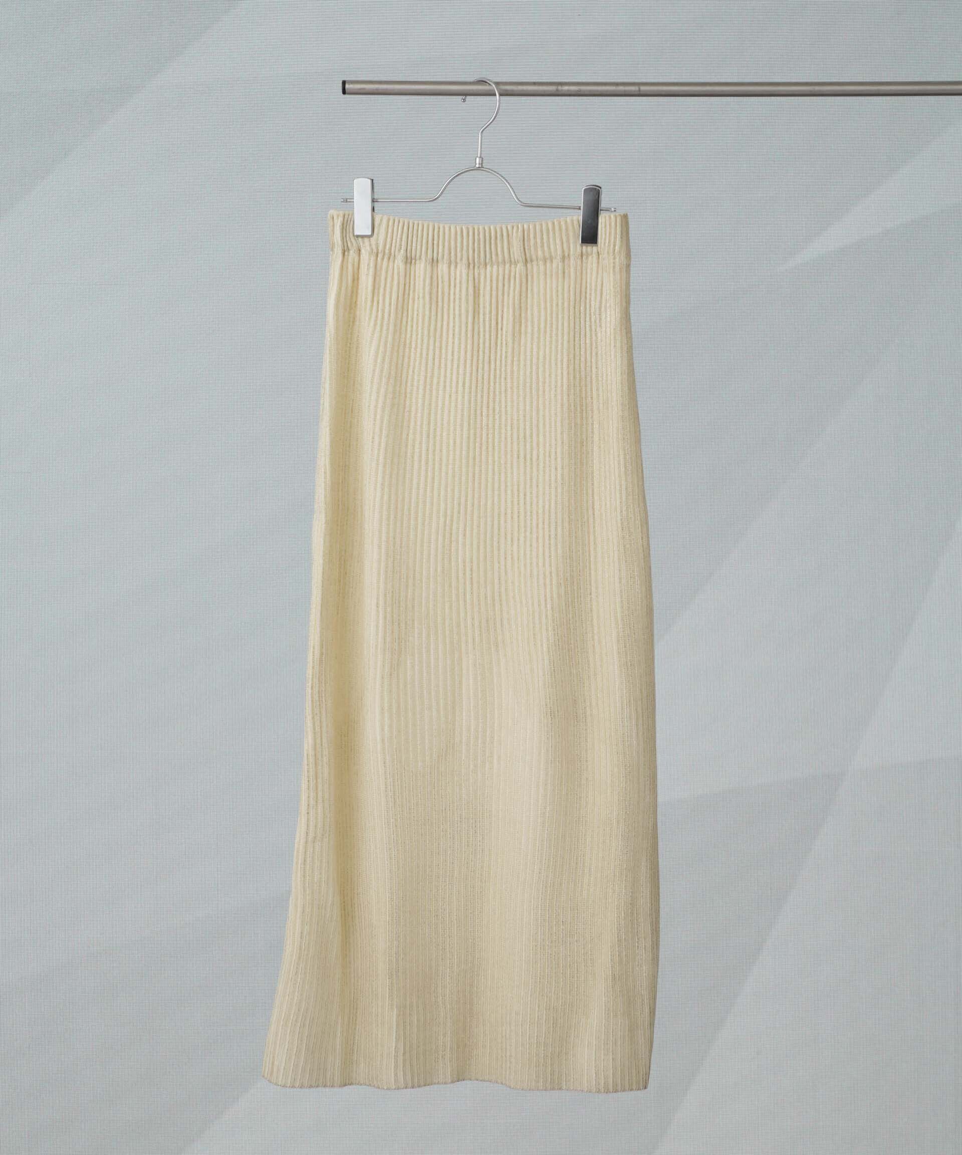 nano･universe「LOGAN/Foil スカート」|スカート|