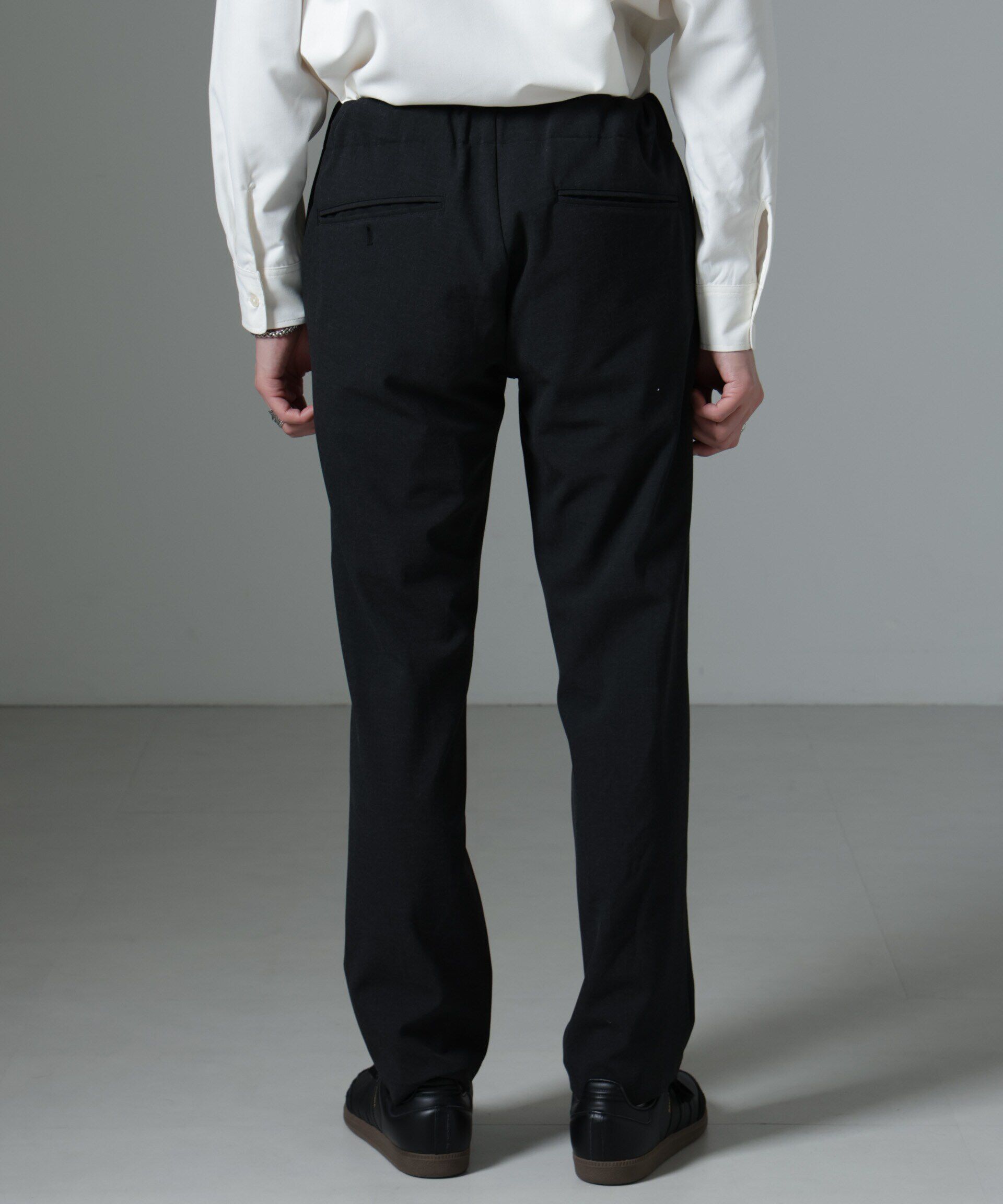 nano･universe「サイドリブストレッチイージーパンツ」|チノ|