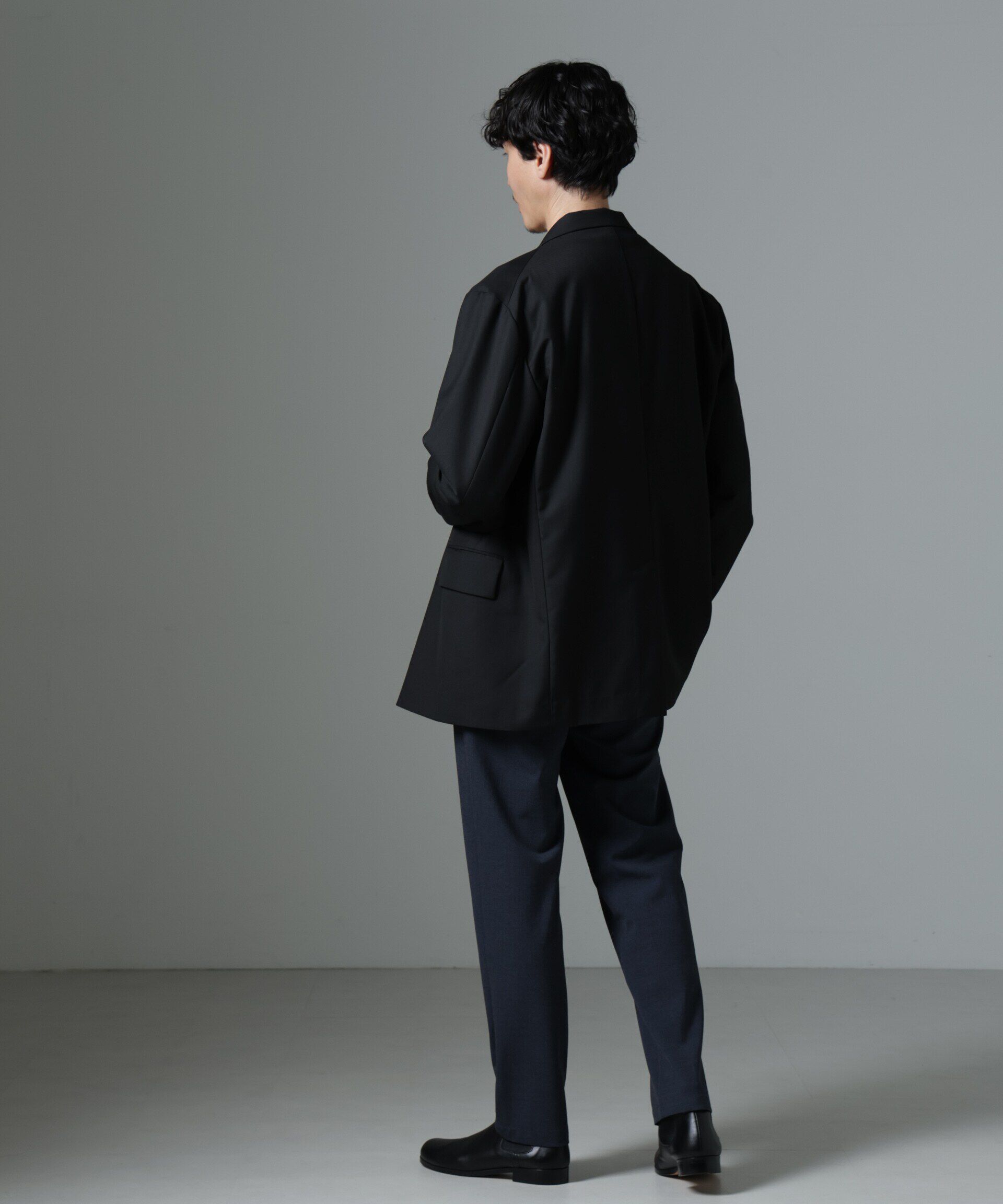 nano･universe「サイドリブストレッチイージーパンツ」|チノ|