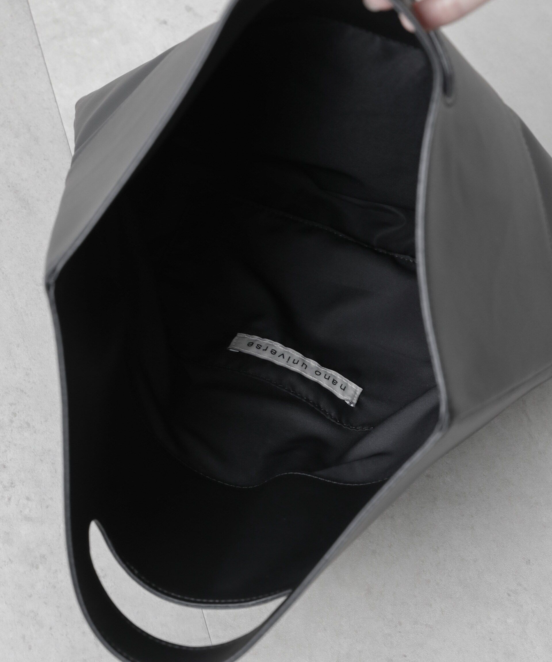 nano･universe「WEB限定/シンセティックレザー2WAYクラッチバッグ」|ショルダー・メッセンジャー|