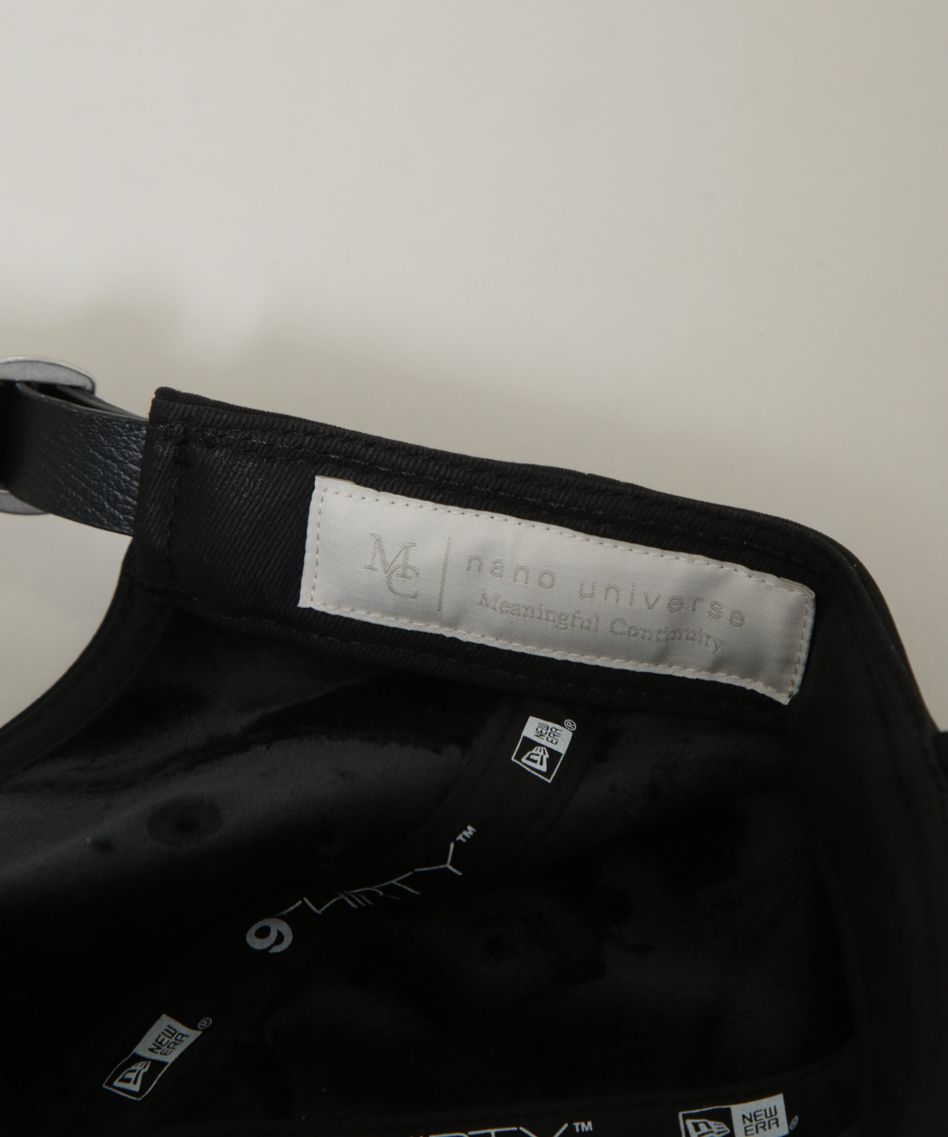 nano･universe「｢MC｣coveross(R)NEWERA 別注フリースボンディングキャップ」|キャップ・キャスケット|