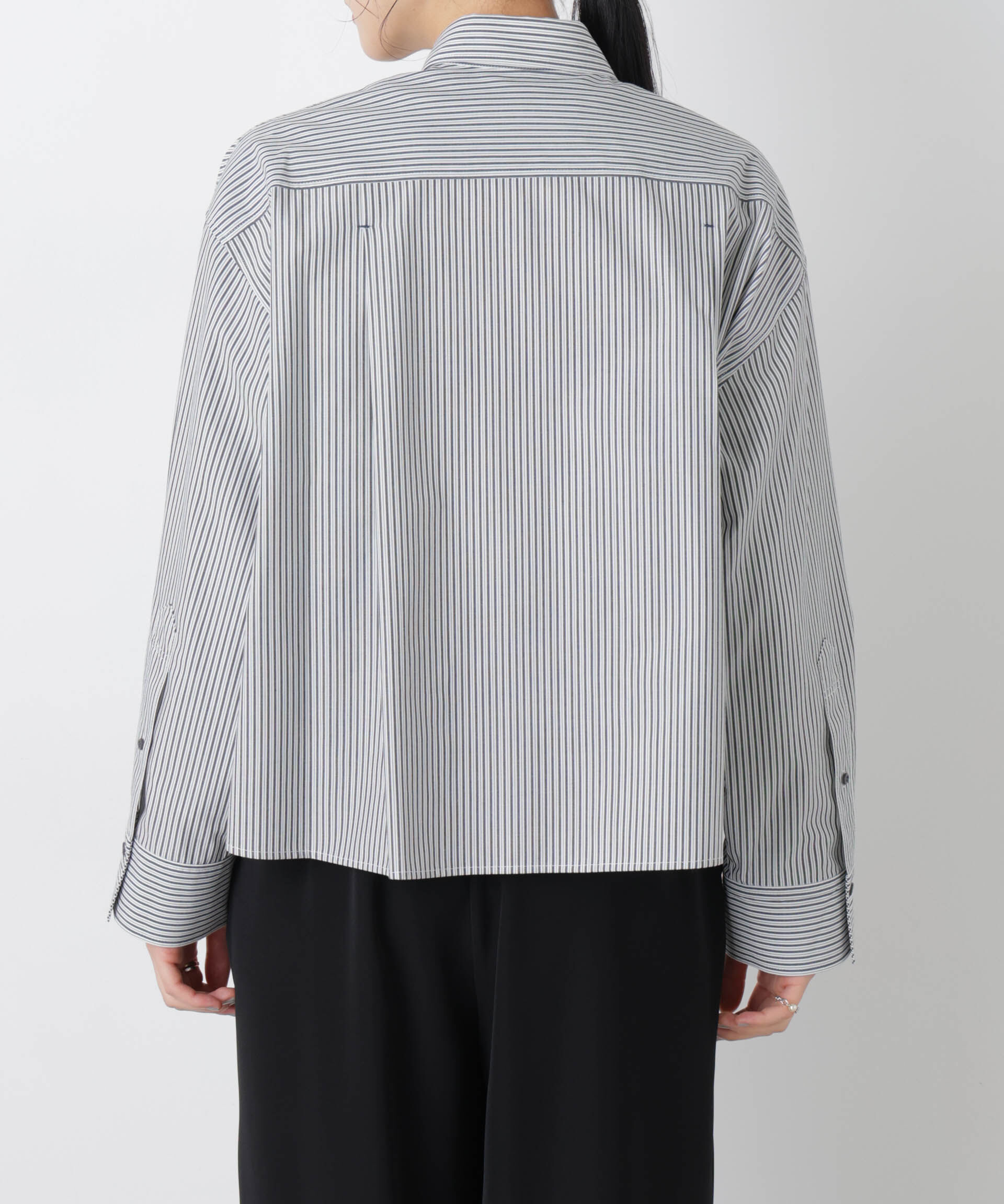 nano･universe「ワイドショートポケットシャツ」|シャツ・ブラウス|