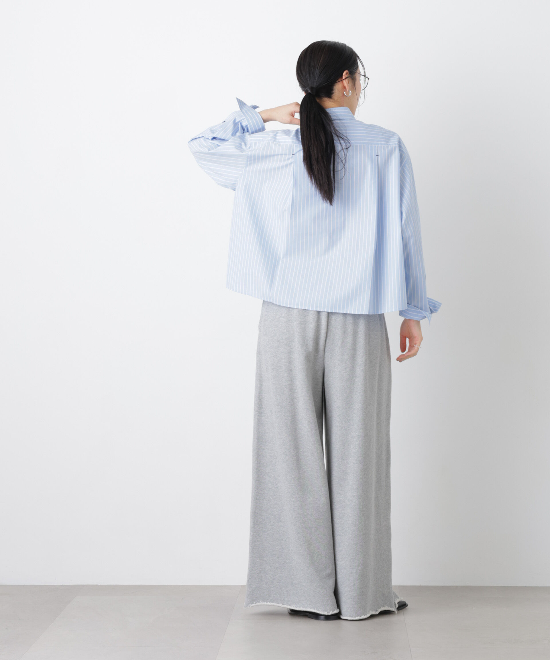 nano･universe「ワイドショートポケットシャツ」|シャツ・ブラウス|