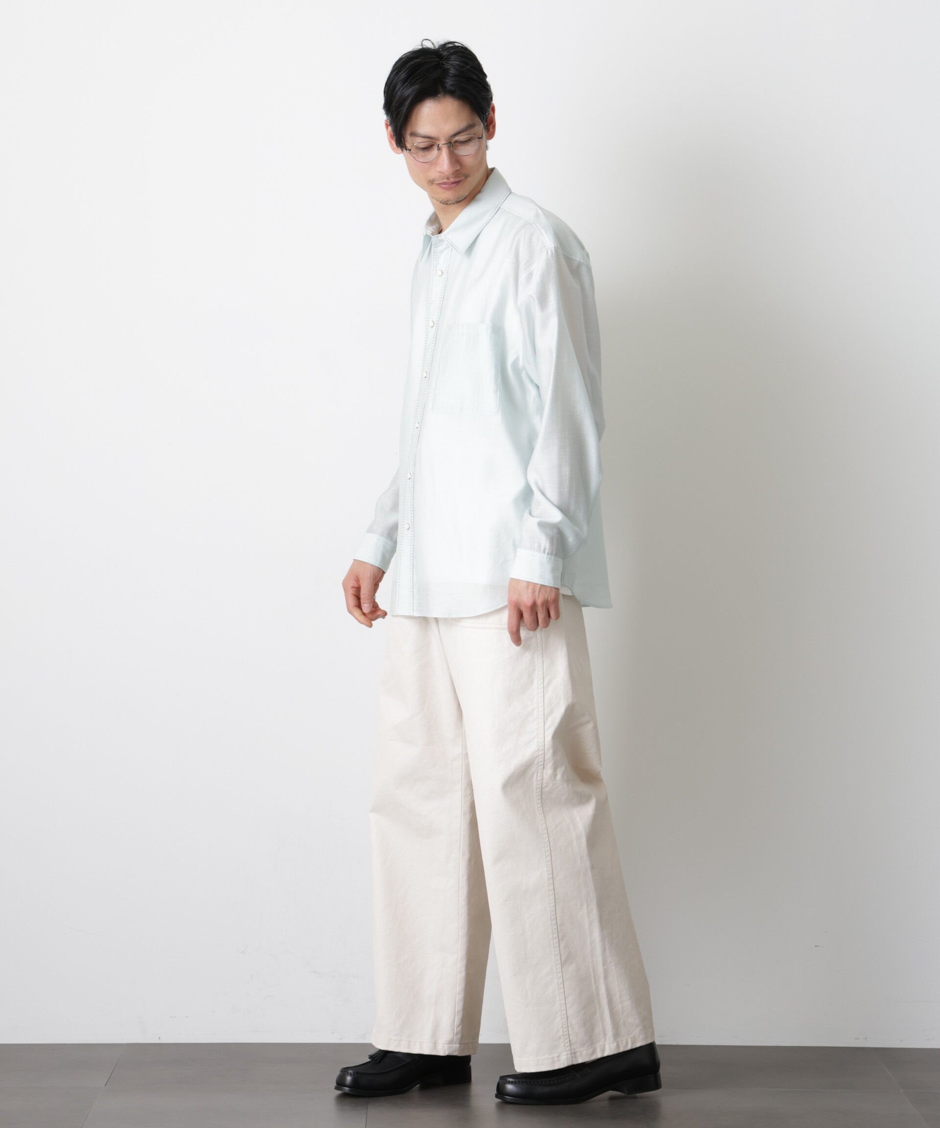 nano･universe「フロッキーチノ ベイカーパンツ」|チノ|