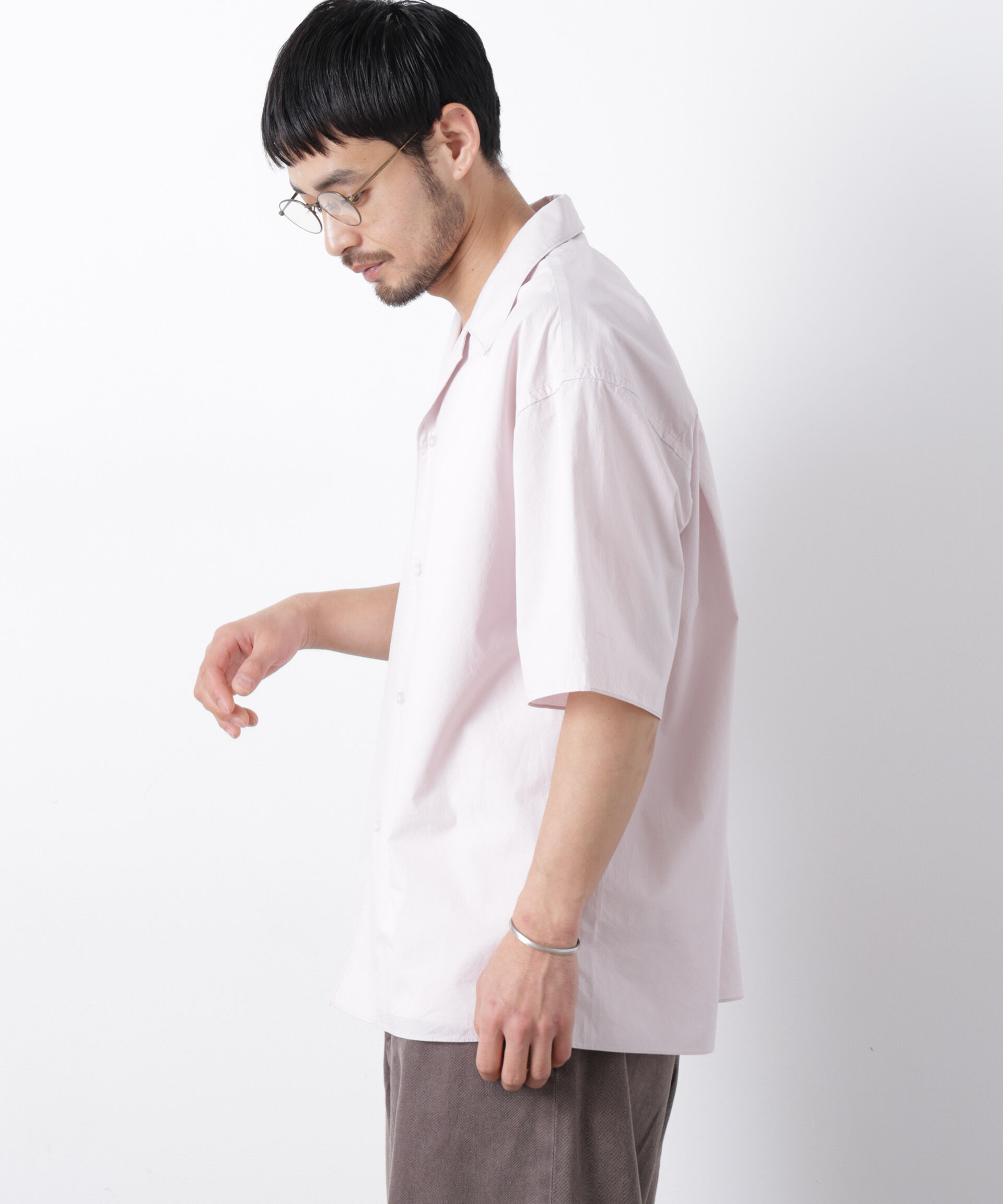 nano･universe「「OtoNANO」 タイプライター ウォッシュシャツ」|シャツ・ブラウス|