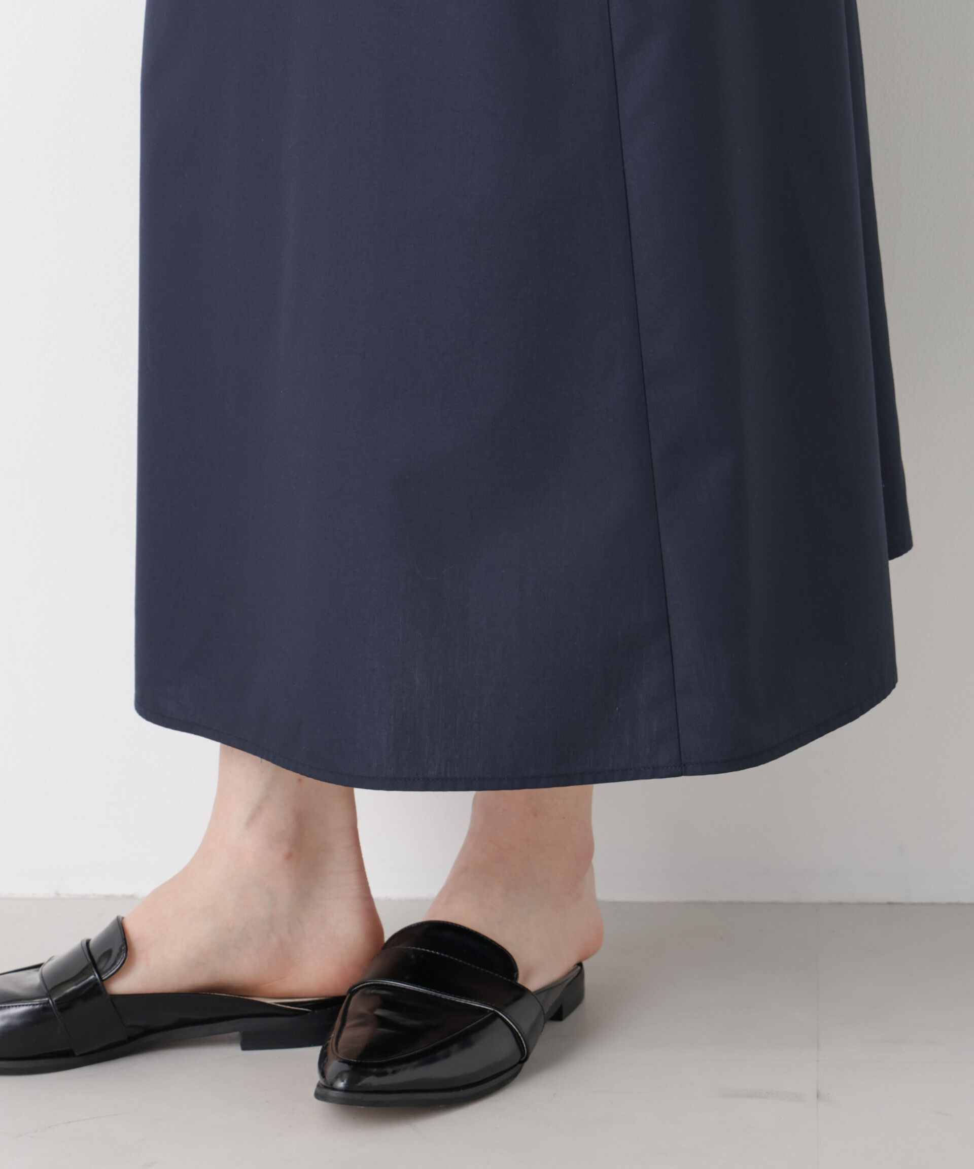 nano･universe「ギャザーストラップコットンフレアワンピース」|ワンピース|