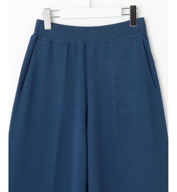 自由区「【セットアップ対応・洗える】レーヨンストレッチニットワイド パンツ」|その他|