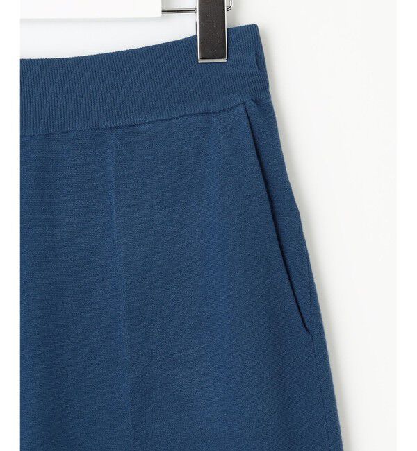 自由区「【セットアップ対応・洗える】レーヨンストレッチニットワイド パンツ」|その他|