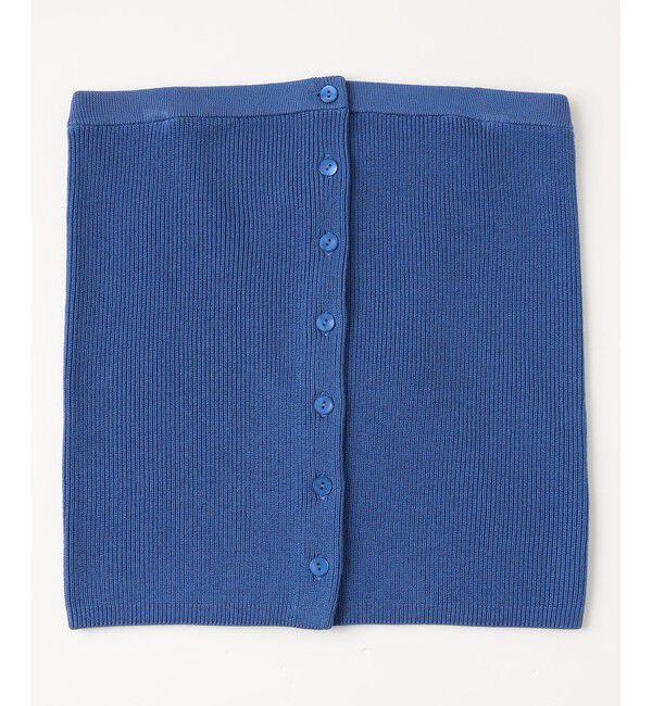 自由区「【洗える】ドライコットンハイゲージニット ビスチェ」|その他|