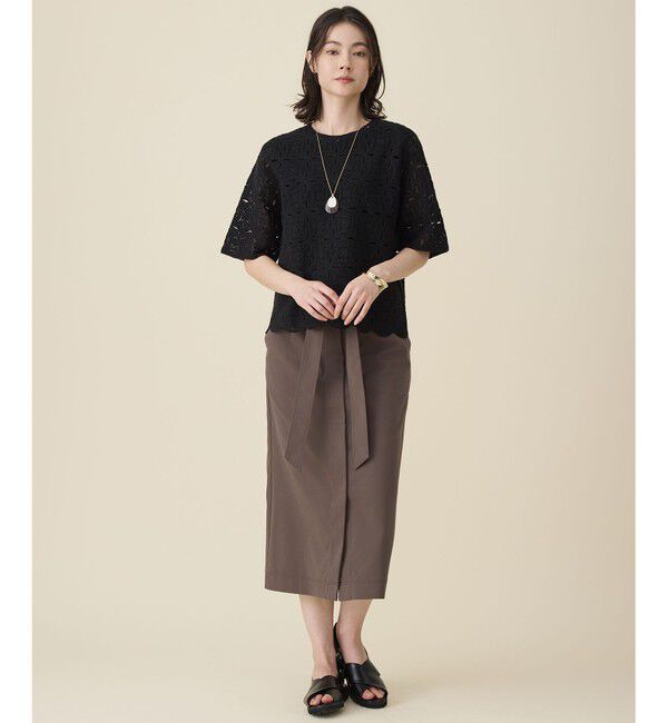 自由区「【SHIHOさん着用・ワンポイントアイテム】オーバルアセチメタル ネックレス」|ネックレス|