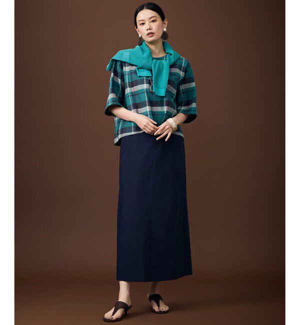 自由区「【SHIHOさん着用・ワンポイントアイテム】オーバルアセチメタル ネックレス」|ネックレス|