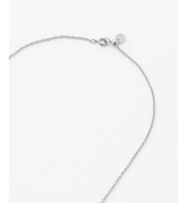 自由区「【SHIHOさん着用・ワンポイントアイテム】オーバルアセチメタル ネックレス」|ネックレス|