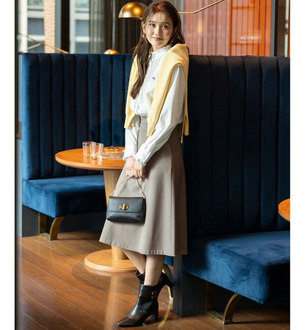 ANY SIS「【23.0～24.0cm】ベルト付き ブーツ」|ショートブーツ|