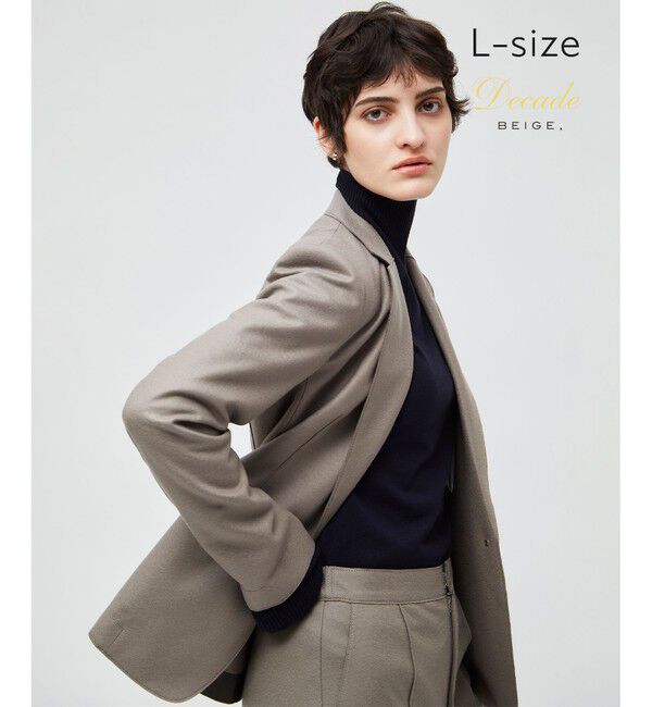 BEIGE,「【L-size】CORBY / テーラードジャケット」|テーラードジャケット|Taupe