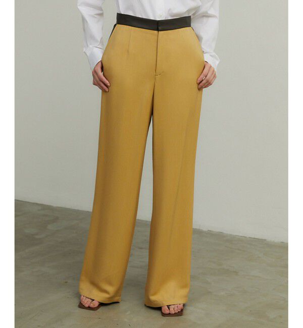 BEIGE,「ALAIN / ワイドパンツ」|その他|Camel &times; Brown