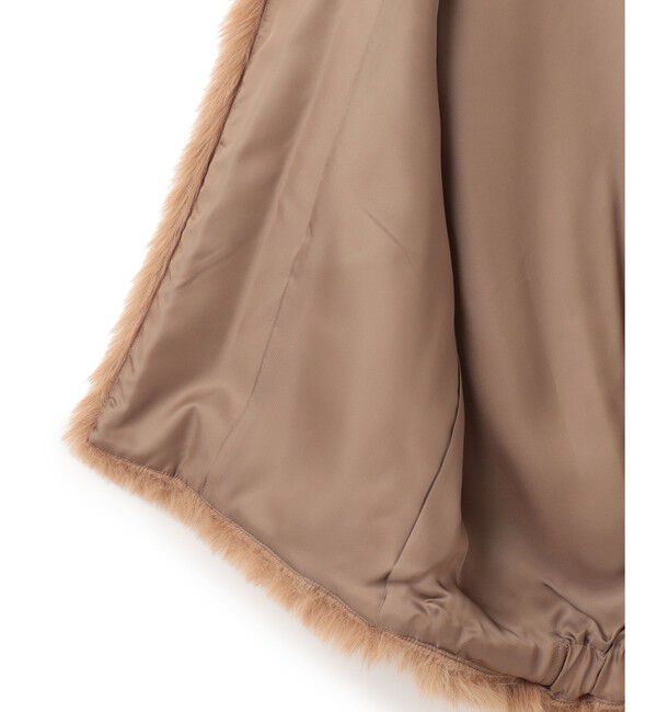 BEIGE,「【Precious 11月号掲載】ELSA / フェイクファージレ」|ベスト・ジレ|