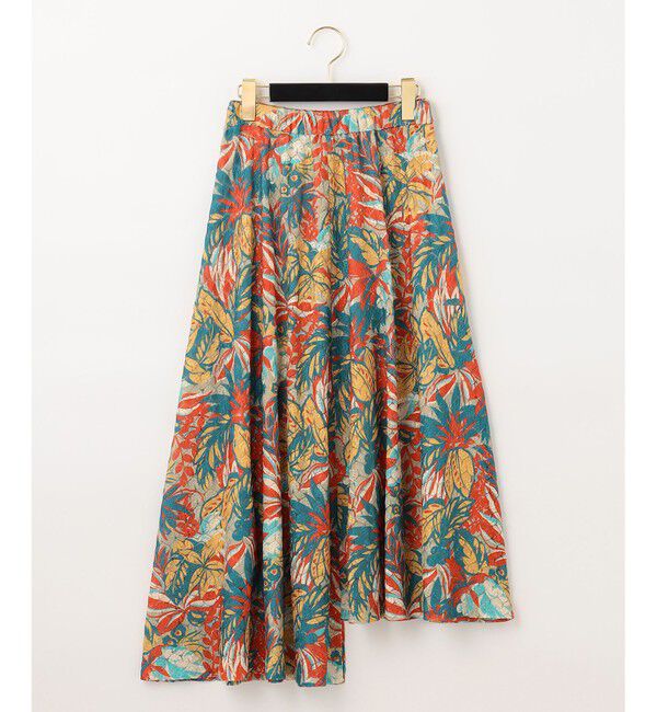 GRACE CONTINENTAL「リゾートプリントカットスカート」|スカート|