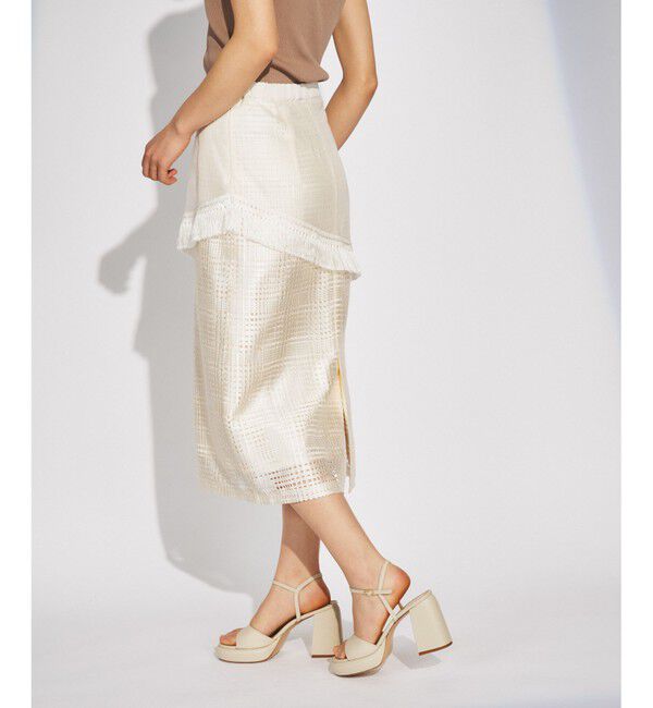 Diagram「メッシュフリンジスカート」|スカート|