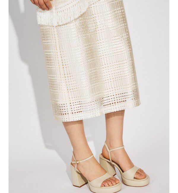 Diagram「メッシュフリンジスカート」|スカート|