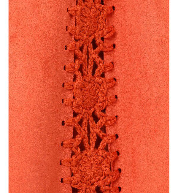 GRACE CONTINENTAL「フェイクスウェードニットスカート」|スカート|