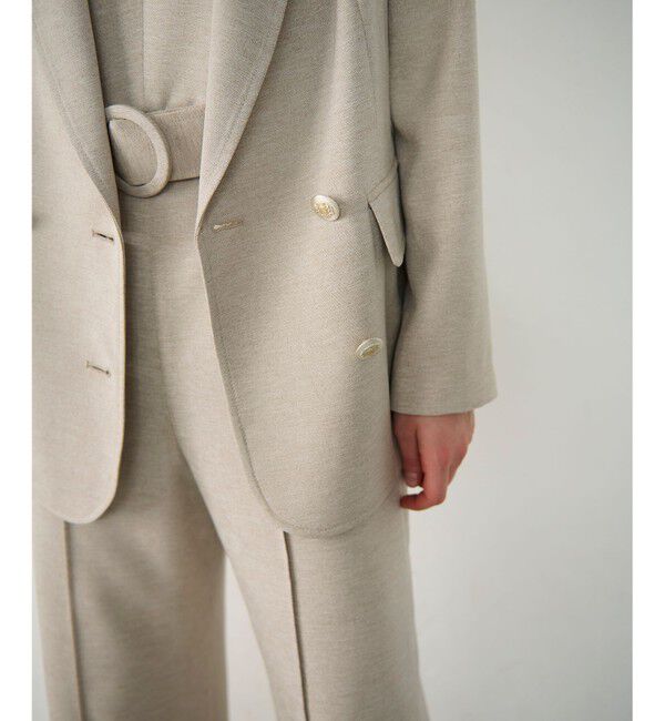 Diagram「麻調バックギャザージャケット」|テーラードジャケット|