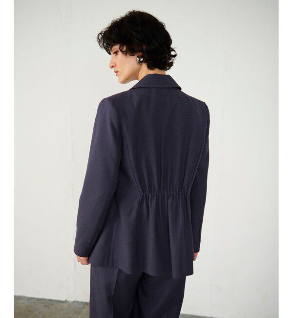 Diagram「麻調バックギャザージャケット」|テーラードジャケット|