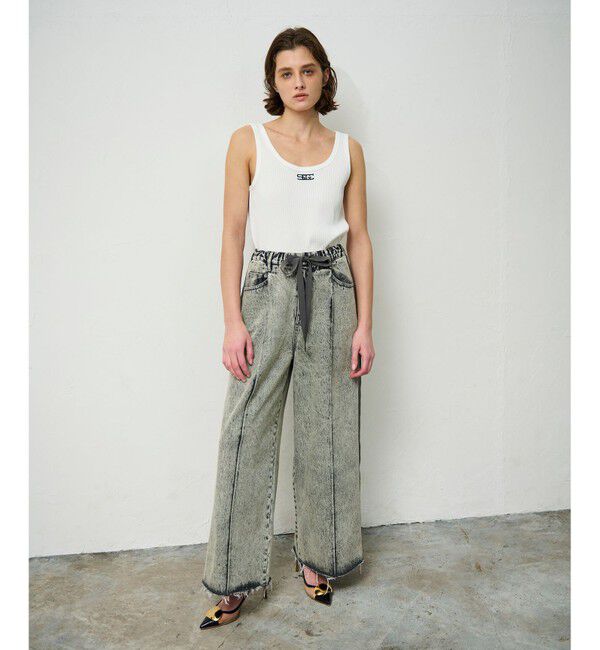 Grace Class「リブタンクトップ」|タンクトップ|ホワイト