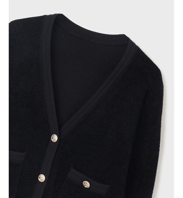 GRACE CONTINENTAL「モールニットカーディガン」|カーディガン|