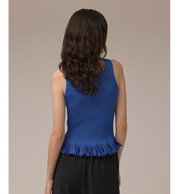 GRACE CONTINENTAL「シアーフリルニットトップ」|その他|